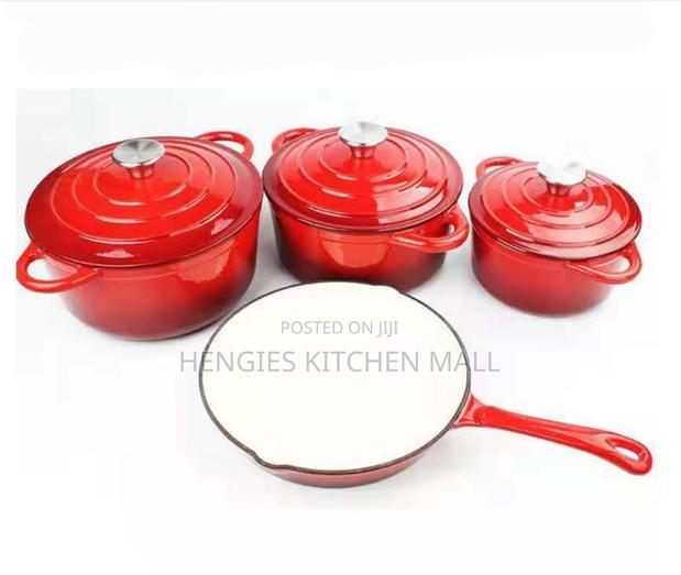 7pcs Cast Iron Cookware · Photo 4