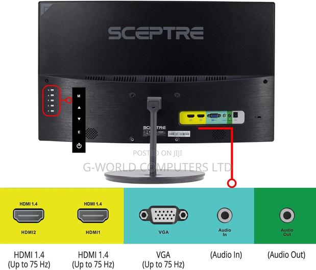 Sceptre 24" FHD Curved Monitor.(Usa) photo 2