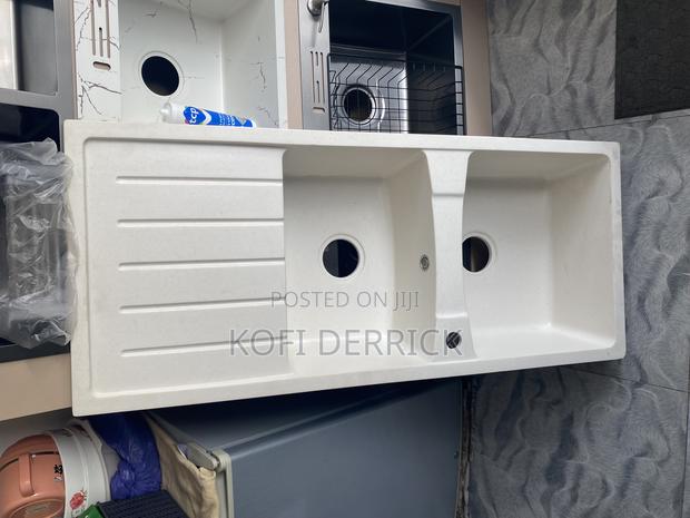 Fiber Sink - Kitchen Sink (White) · Photo 2