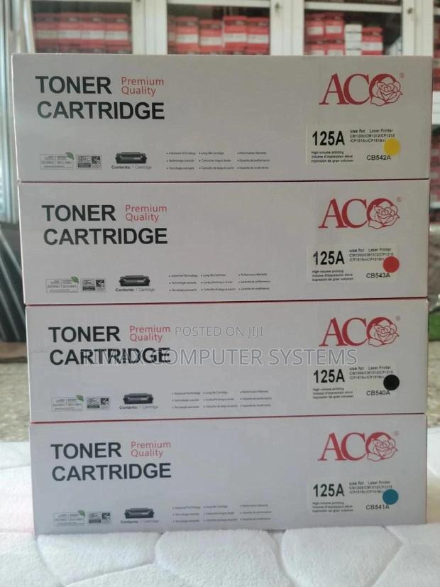 Toner Cartridge 125A (4 Sets) Compatible