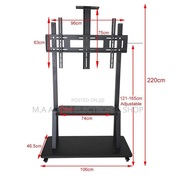 Heavy Duty Floor Standing Tv Stand for TVS Between 32”-100” · Photo 2