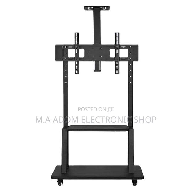 Heavy Duty Trolley With Wheels Suitable for TVS Between 75” · Photo 2