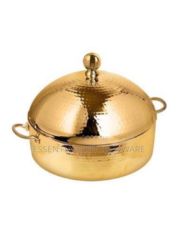Royalford 4L Stainless Steel Monarch Dome Hot Pot · Photo 4