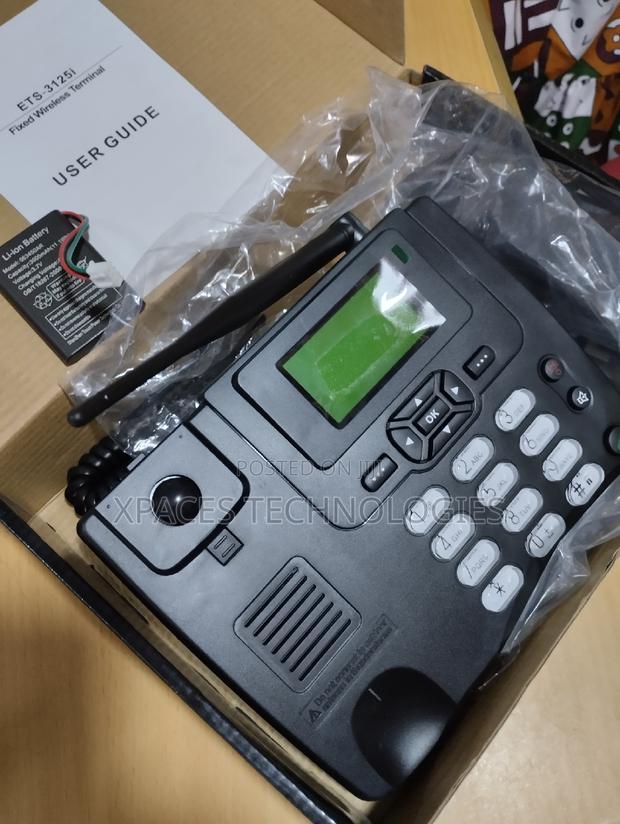 Simcard Landline Phone for Home and Office Single Sim Slot photo 4