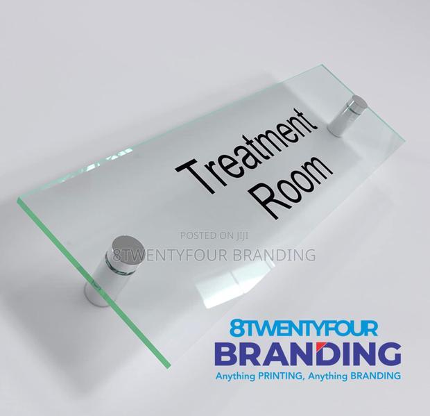 Acrylic Executive Door Sign 2x10 Inches