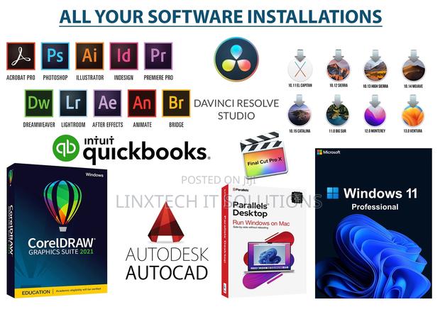 Software Installations [ Mac OS Windows ] · Photo 2