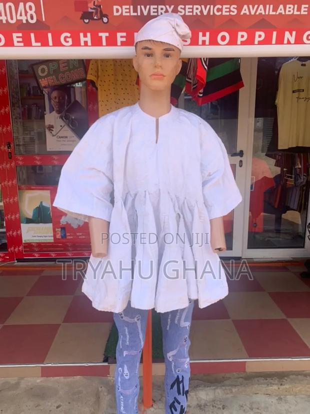 Buy Pure White Original Quality Men's Handmade Smocks · Photo 3