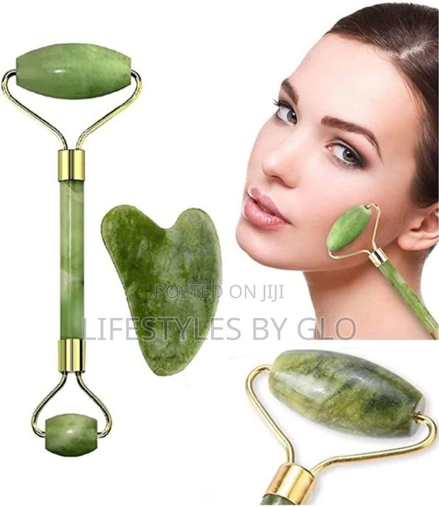 Jade Roller Gua Sha, Face Roller · Photo 2