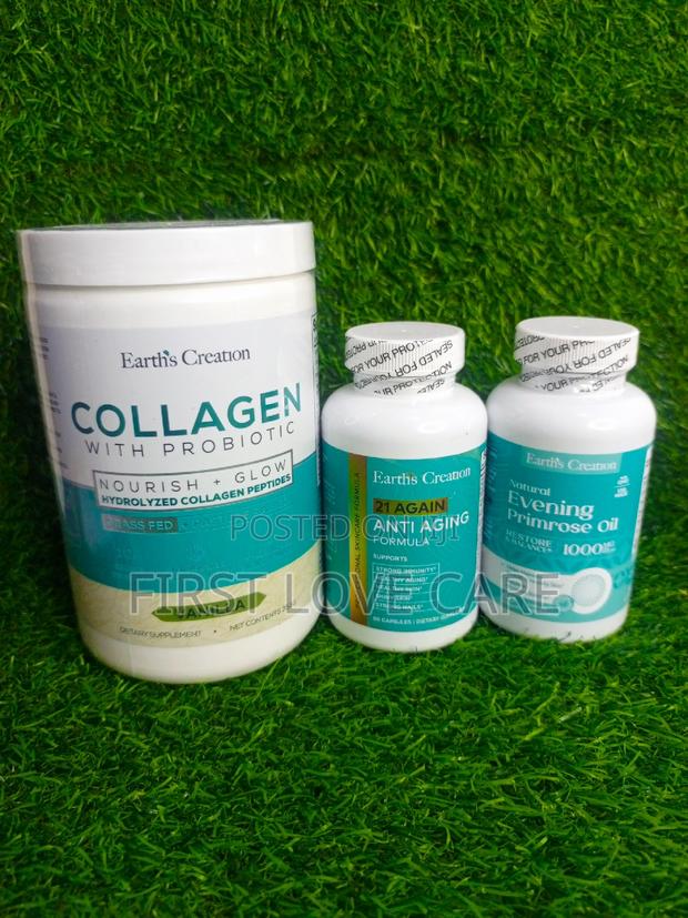 Earth's Creation Collagen , 21 Again Evening Primrose Oil · Photo 4