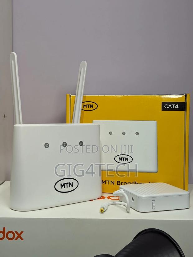 MTN Turbonet 4g Router With Mini Ups · Photo 3