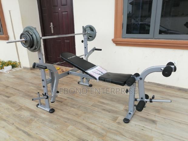 Ksmile Multifunction Bench Press With 50kg Weight · Photo 4