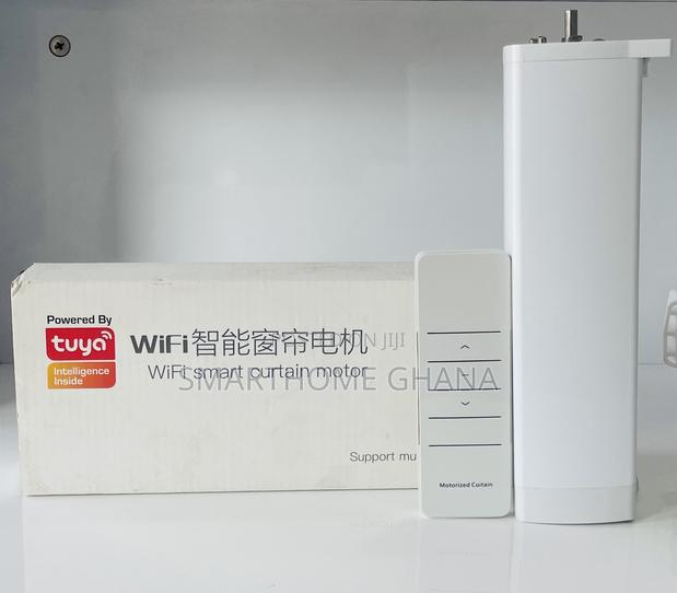 Remote Control Wifi Smart Curtain Motor With 3.5m Rail Track photo 3