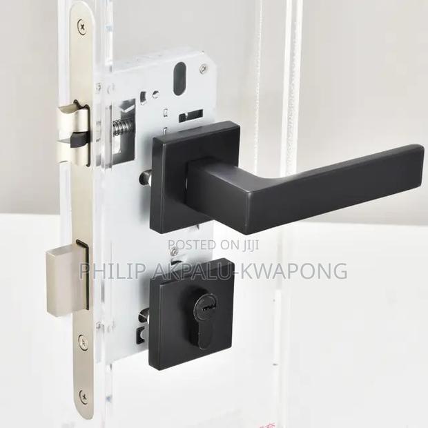 Matt Black Door Lock ( 310 Stainless Steel)
