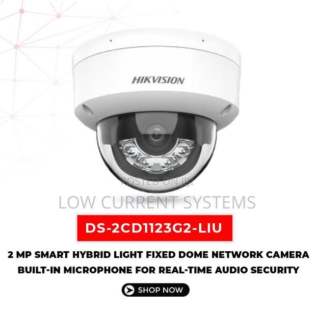 Hikvision 2mp Smart Light Dome Network Ip Audio Camera Netwo · Photo 2