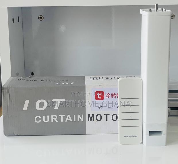 Remote Control Wifi Smart Curtain Motor With (5m) Rail Track