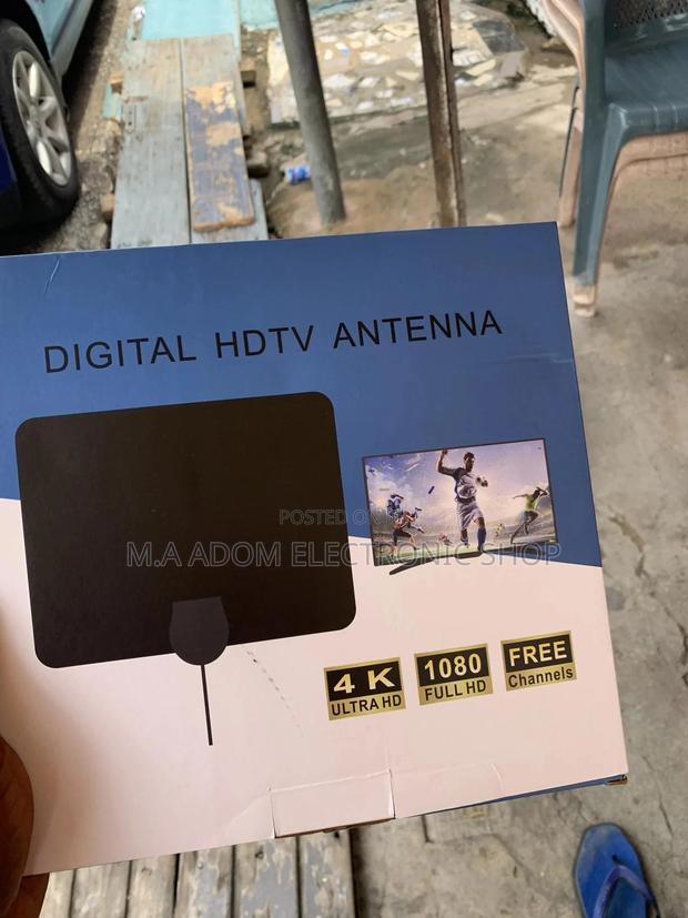 Antenna for Indoor Use Only Get Up to 30 Channels for Free · Photo 2
