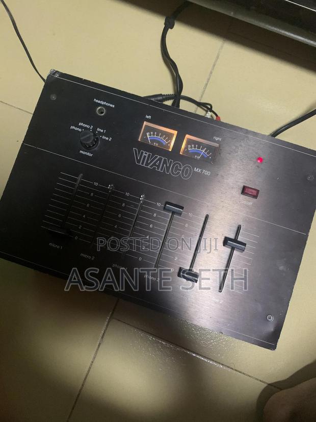 6 Channel Home Use Vivanco Mk 700 Mixer for Sale photo 3