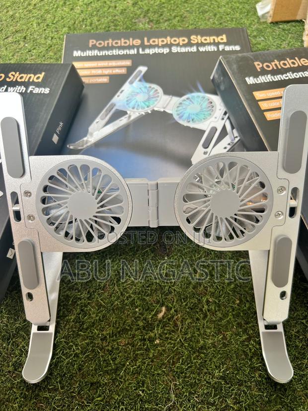 Portable Laptop Stand With Fan photo 3