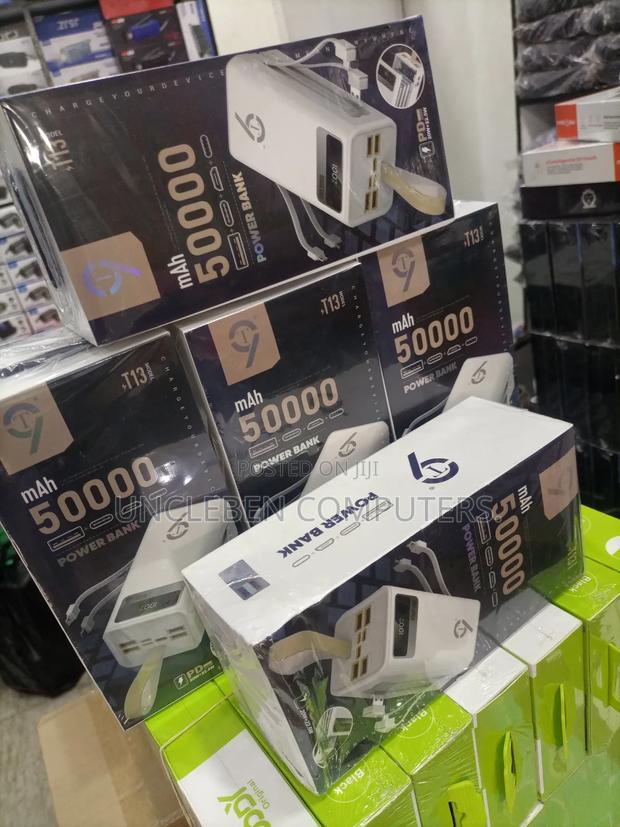 Original T9 Power Bank 50,000mah