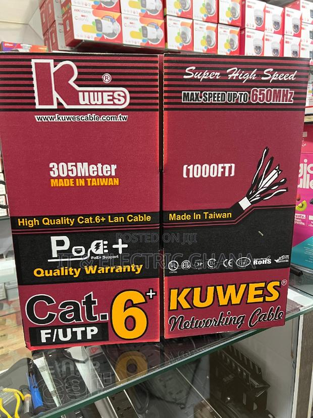 Kuwes Outdoor Cat6 Cable