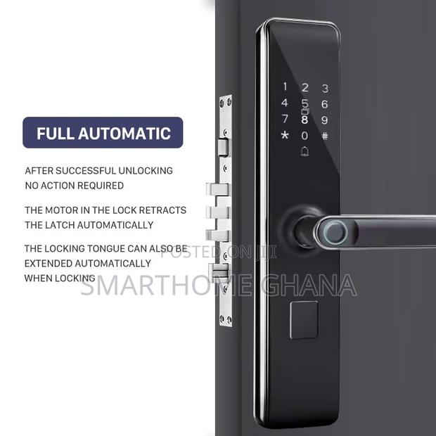 Smart Door Lock With Fingerprint Wifi Keys photo 2