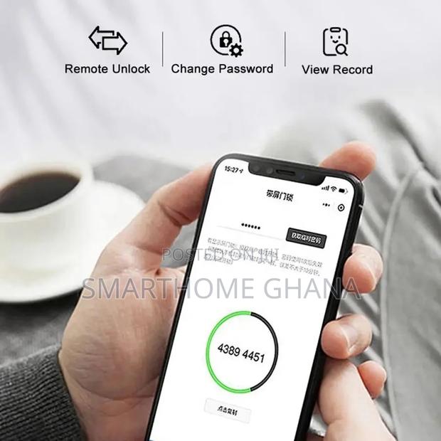 Smart Door Lock With Fingerprint Wifi Keys photo 3