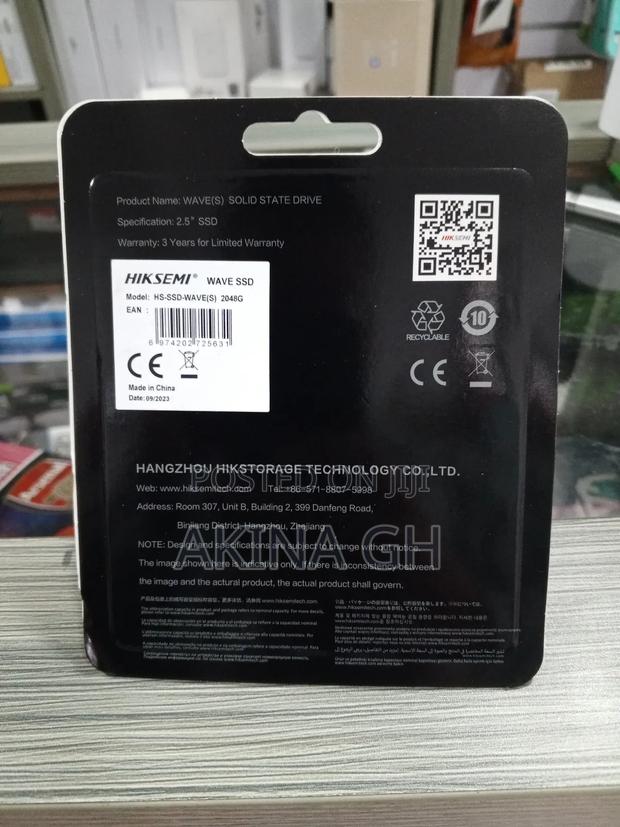 Hikvision 2tb Internal Sata SSD 2048gb photo 2