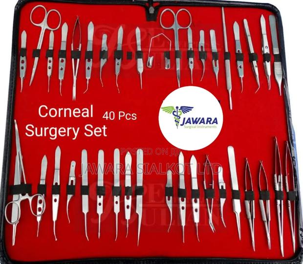 40 Pieces Corneal Surgery Set Stainless Steel · Photo 2