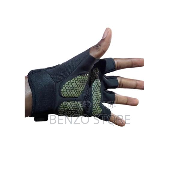 Quality Leather Hand Gloves for Gym, Military and Riding · Photo 1
