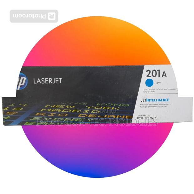 Hp 201a Cyan Original Toner · Photo 2