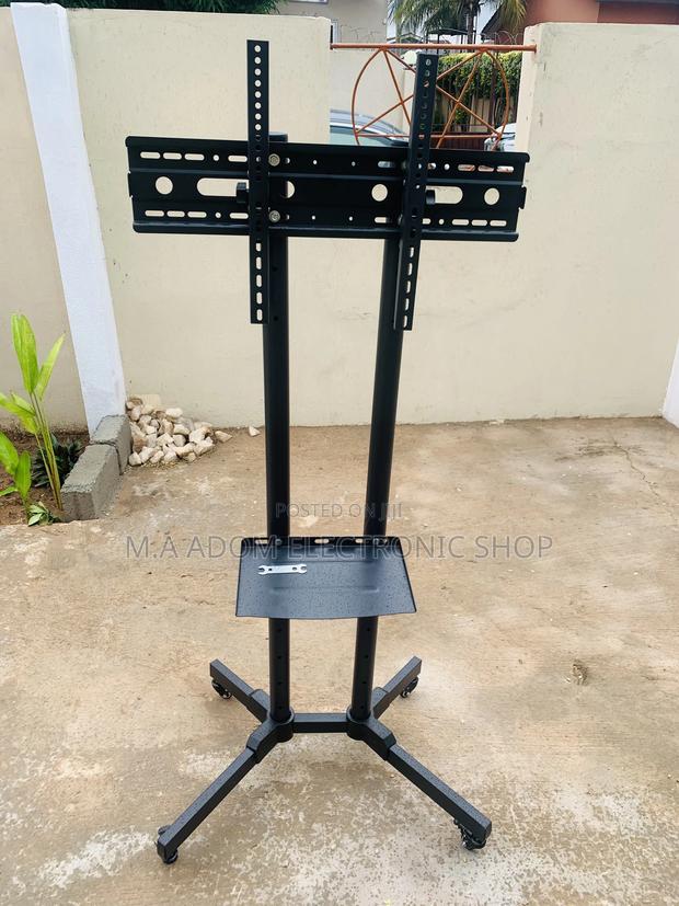 Durable Mobile Tv Stand With Rolling Stand · Photo 2