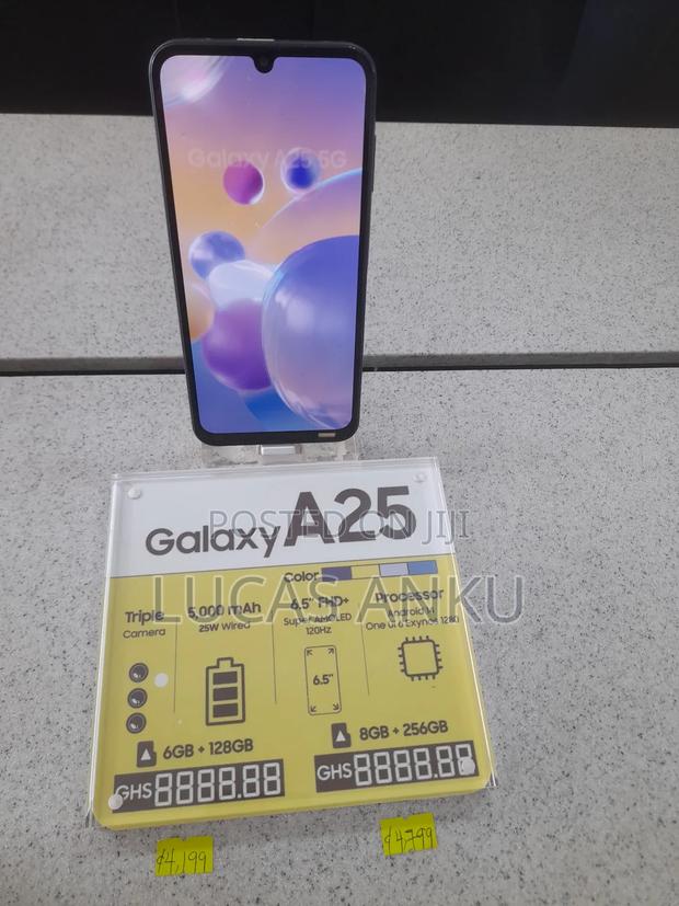 New Samsung Galaxy A25 256 GB Blue photo 2