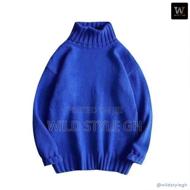 Quality Thick Plain Turtlenecks photo 7