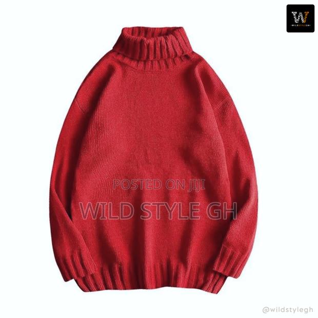 Quality Thick Plain Turtlenecks photo 4