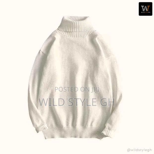 Quality Thick Plain Turtlenecks photo 6