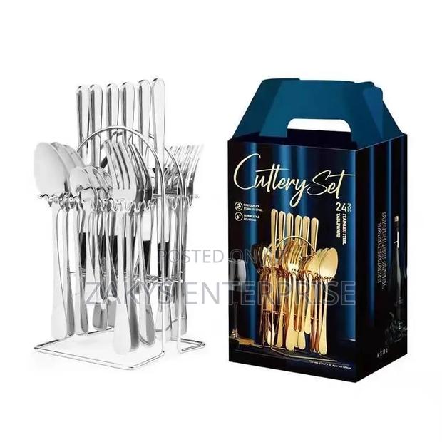 Stainless Steel Cutlery Set 24pcs · Photo 4