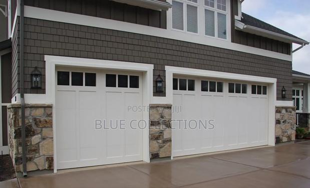 12×8 Double Garage Doors With Fanlight · Photo 2