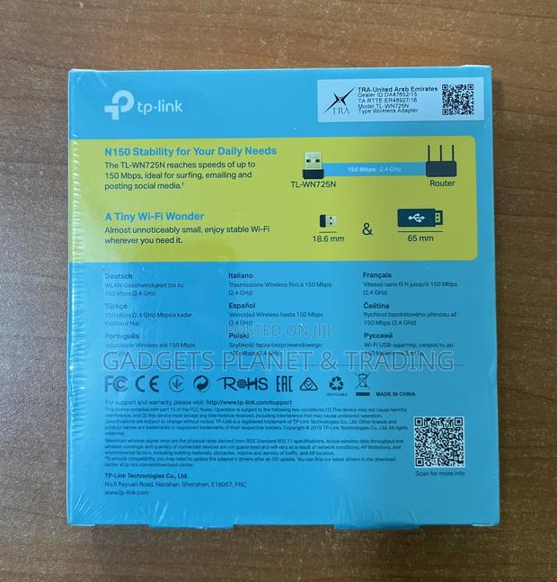 Tp-link TL-WN725N 150mbps Wireless N Nano Wifi Adapter · Photo 4