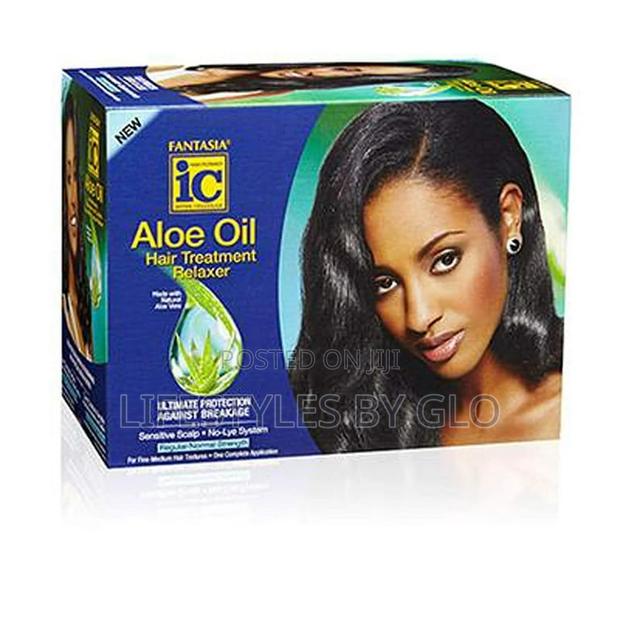 Fantasia Ic Aloe Oil Hair Treatment Relaxer Kit - 450G · Photo 2