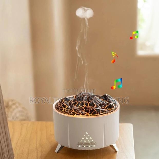 Jellyfish Volcano Bluetooth Flame Humidifier / Diffuser photo 3