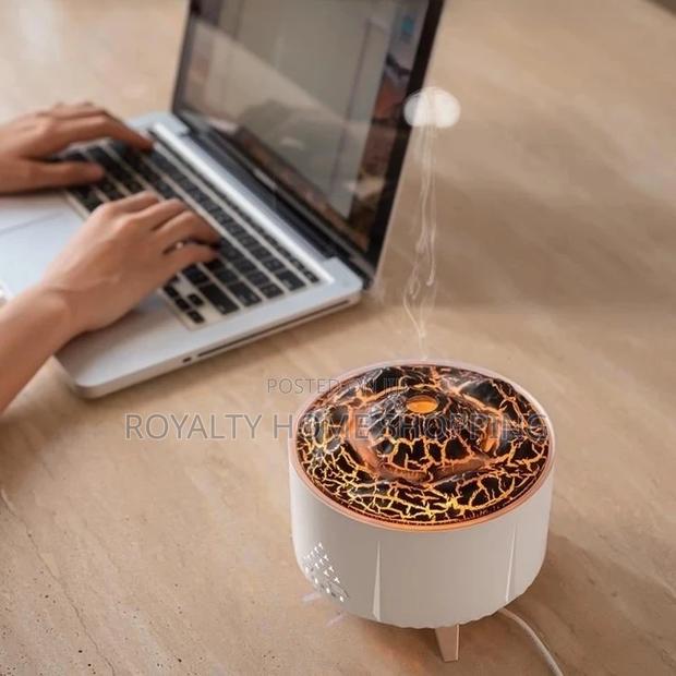 Jellyfish Volcano Bluetooth Flame Humidifier / Diffuser photo 6