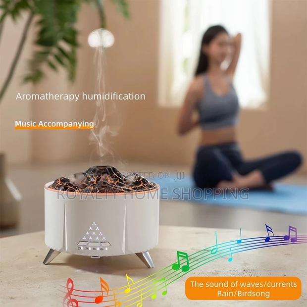 Jellyfish Volcano Bluetooth Flame Humidifier / Diffuser photo 7