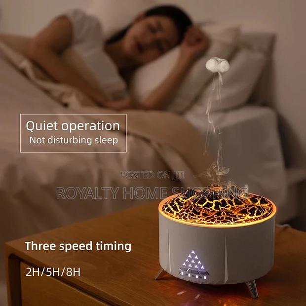 Jellyfish Volcano Bluetooth Flame Humidifier / Diffuser photo 5