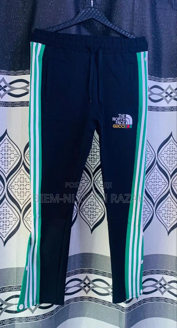 High Quality North Face Gucci Free Leg Joggers Available