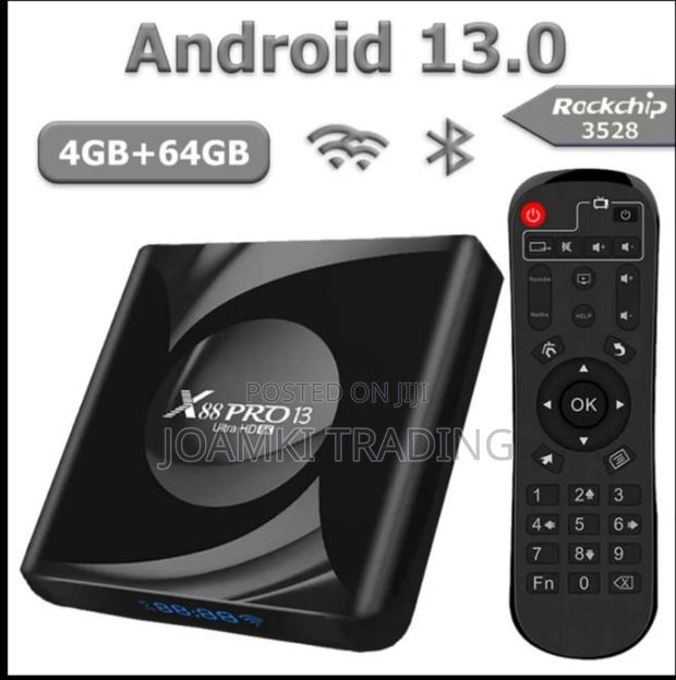 Android 13 Smart Tv Box, 4gb Ram 64gb Rom, 8kvideo, Bt, Wifi photo 2
