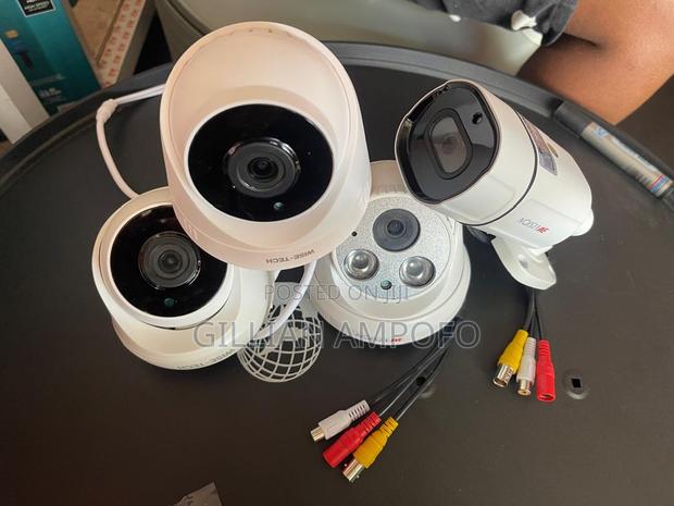 CCTV Camera Full Kit 2indoor 2outdoor .