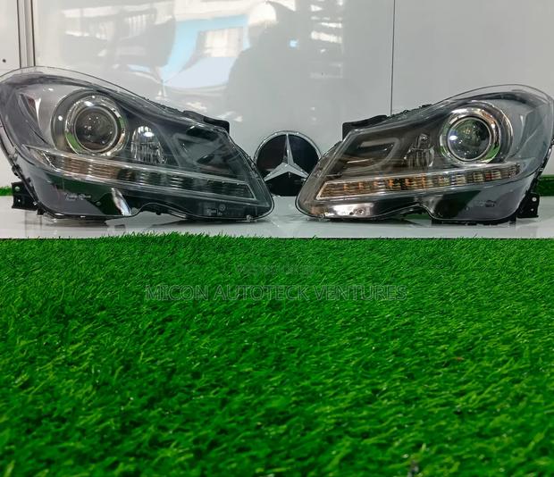 Mercedes Benz 204 C250 Headlights Upgrade photo 2