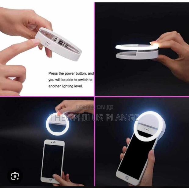 Mini Selfie Ring Light, Clip on Phone Light · Photo 2