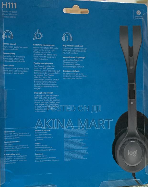 Logitech H111 Stereo Headset photo 3