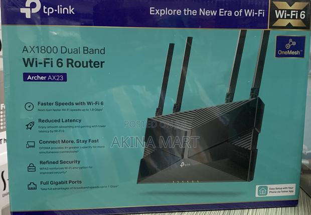 Archer Ax23 Wi-Fi 6 Router Ax1800 Dual Band · Photo 4